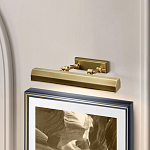 Светильник для картин с призматическим плафоном и двойными регулируемыми шарнирами Elstead Lighting варинант исполнения - 15 | Loft Concept в Волгограде