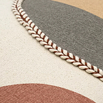 Подушка декоративная с геометрическим узором и плетенными вставками Divine Abstractions варинант исполнения - 2 | Loft Concept в Волгограде