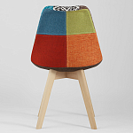 Стул с обивкой в стиле пэчворк Arvika варинант исполнения - 4 | Loft Concept в Волгограде