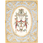 Декоративный постер в раме с рельефным растительным узором арабески New Collection of Arabesques Poster варинант исполнения - 2 | Loft Concept в Волгограде