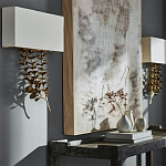 Бра Brass Eucalyptus Branches Lampshade Wall Lamp варинант исполнения - 3 | Loft Concept в Волгограде