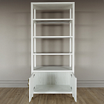 Стеллаж со стеклянными полками Elsa Dreams White варинант исполнения - 3 | Loft Concept в Волгограде