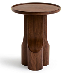 Приставной столик из массива дерева Walnut Triple варинант исполнения - 3 | Loft Concept в Волгограде