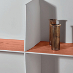 Дизайнерский стеллаж с вертикальными и горизонтальными полками Gio Ponti D.357.1 D.357.2 Rack варинант исполнения - 2 | Loft Concept в Волгограде