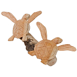 Статуэтка из дерева черепахи Animals of the World 25 варинант исполнения - 2 | Loft Concept в Волгограде