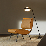 Дизайнерское кресло без подлокотников Gio Ponti ROUND D.154.5 Armchair варинант исполнения - 7 | Loft Concept в Волгограде