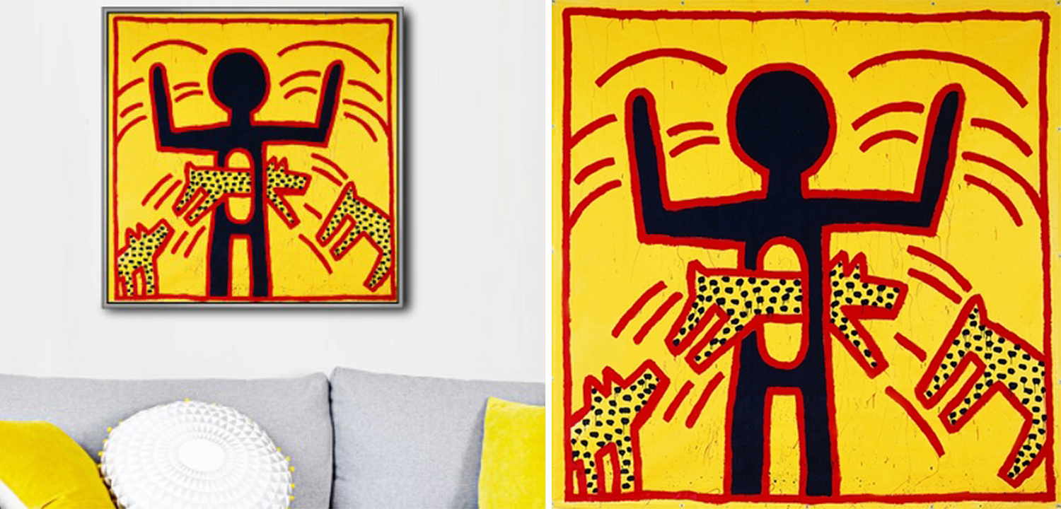 Постер Keith Haring 9 Постер Keith Haring 9 - Loft-Concept в Волгограде