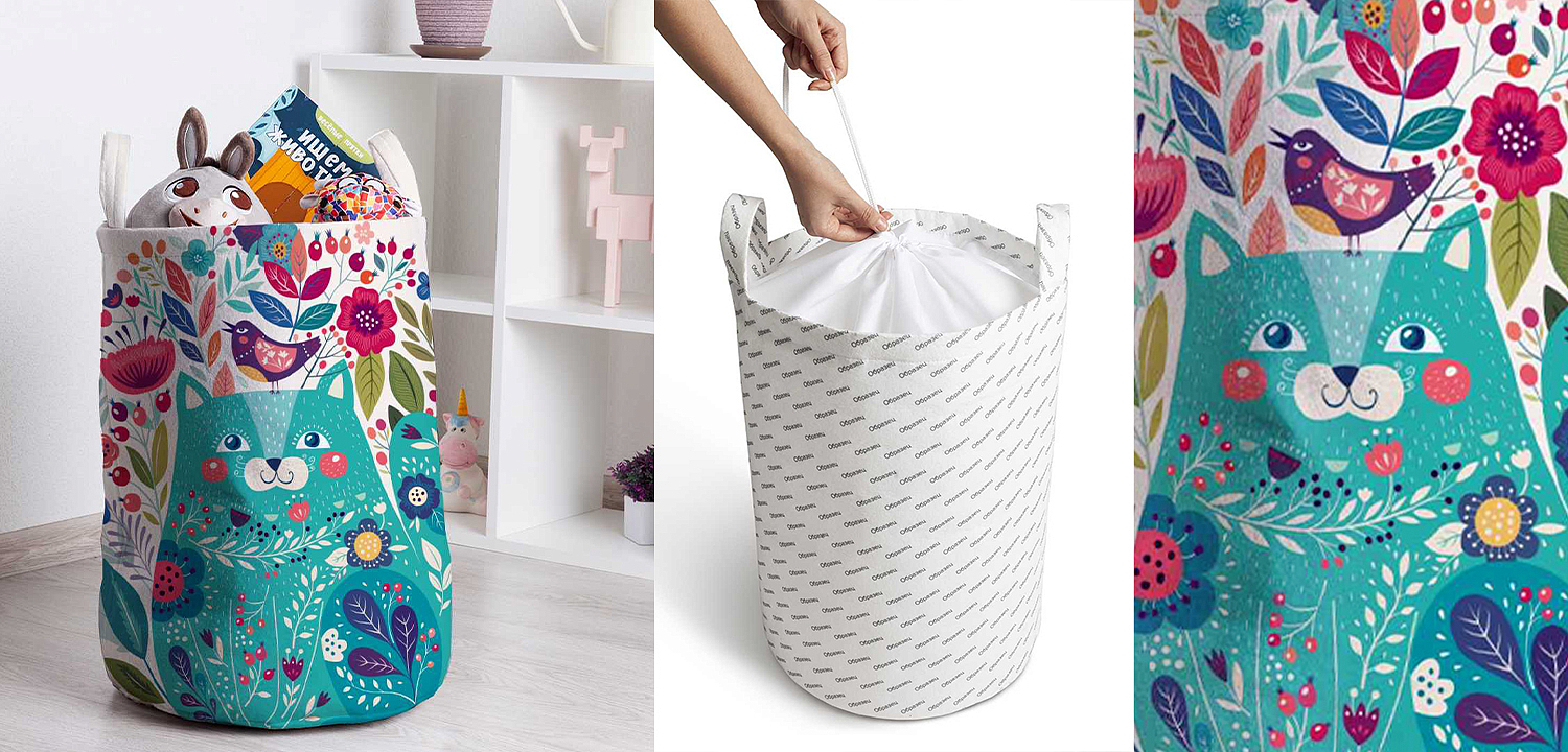 Корзина Funny Cat Basket Корзина Funny Cat Basket - Loft-Concept в Волгограде