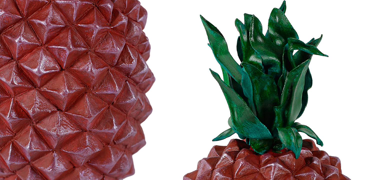 Статуэтка тропический фрукт Tropical Fruit pineapple II Статуэтка тропический фрукт Tropical Fruit pineapple II - Loft-Concept в Волгограде