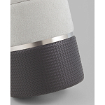 Пуф Mauldine с ящиком серо-черный с экокожей варинант исполнения - 3 | Loft Concept в Волгограде