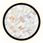 Бра в форме диска с перламутровыми прямоугольниками из морской ракушки Touch of Marine Charm варинант исполнения - 5 | Loft Concept в Волгограде