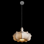 Подвесной светильник с белым фигурным абажуром и мягкими волнистыми краями Cloud Motion  варинант исполнения - 3 | Loft Concept в Волгограде