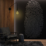 Барельеф FINGERPRINT варинант исполнения - 3 | Loft Concept в Волгограде