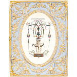 Декоративный постер в раме с рельефным растительным узором арабески New Collection of Arabesques Poster варинант исполнения - 3 | Loft Concept в Волгограде