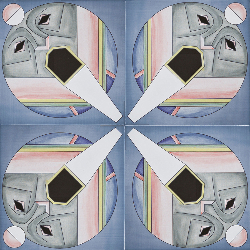 Плитка дизайнерская с узором Маска Мульти в Волгограде | Loft Concept 