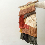 Текстильное Панно с бахромой варинант исполнения - 3 | Loft Concept в Волгограде