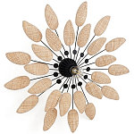 Настенный светильник с плетеным декором Wicker Leaves Wall Lamp варинант исполнения - 1 | Loft Concept в Волгограде