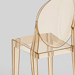 Прозрачный стул с янтарным оттенком LOUIS GHOST CHAIR варинант исполнения - 6 | Loft Concept в Волгограде