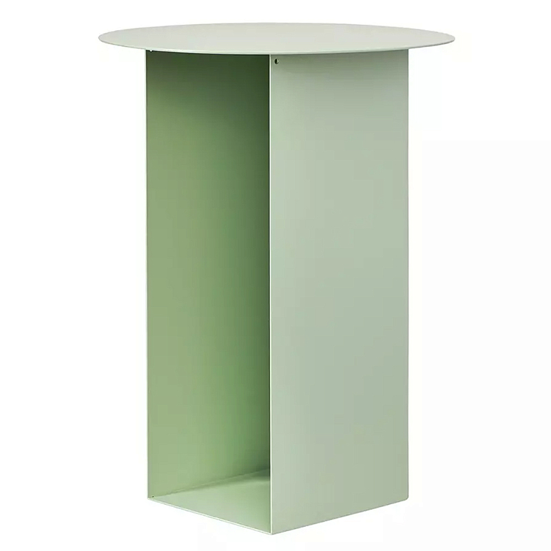 Журнальный столик с круглой столешницей и нишей для хранения Modern Table with Shelf Зеленый Сливовый Журнальный столик с круглой столешницей и нишей для хранения Modern Table with Shelf Зеленый Сливовый в Волгограде | Loft Concept