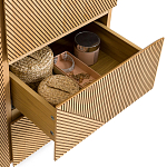 Шкаф с геометрическим рисунком на дверцах Anders Light Wood варинант исполнения - 5 | Loft Concept в Волгограде