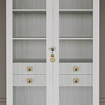 Дизайнерский шкаф витрина Elsa Dreams White с 4-мя ящиками варинант исполнения - 2 | Loft Concept в Волгограде