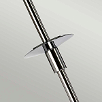 Подвесной светильник хромированного цвета с граненым прозрачным стеклянным плафоном Elstead Lighting варинант исполнения - 6 | Loft Concept в Волгограде