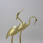 Статуэтка бронзовая пара Журавли Bronze Birds варинант исполнения - 1 | Loft Concept в Волгограде