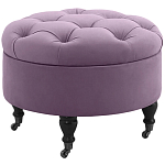 Круглый пуф на ножках Cheryl Pouf варинант исполнения - 1 | Loft Concept в Волгограде