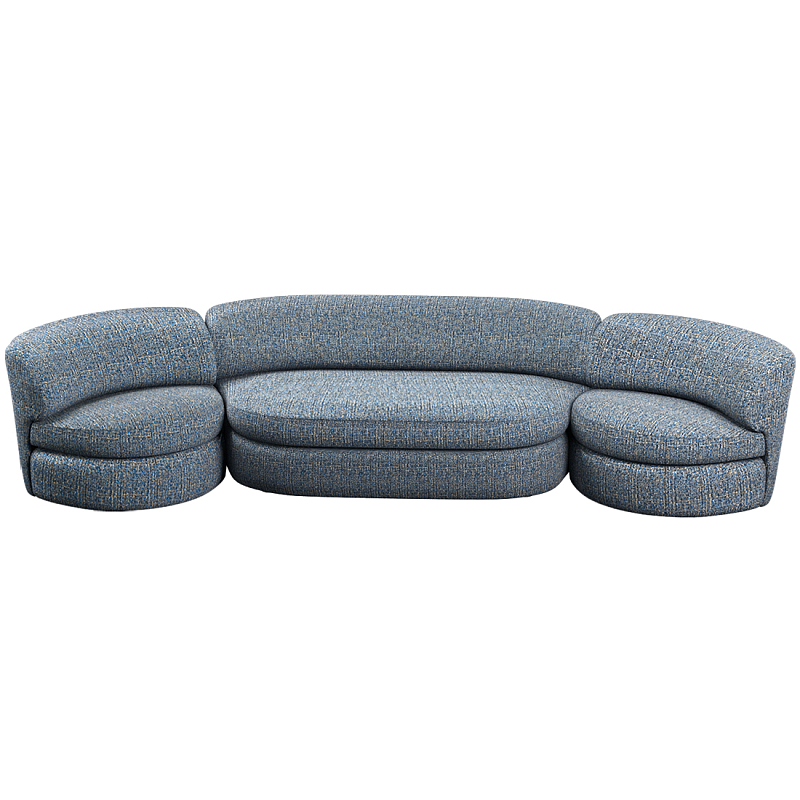 Диван модульный Ulysses Синий в Волгограде | Loft Concept 