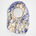 Зеркало «НЕ_Гжель» варинант исполнения - 1 | Loft Concept в Волгограде