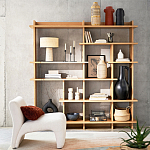 Ваза декоративная из натурального плетеного бамбука Bamboo Decor 32 варинант исполнения - 3 | Loft Concept в Волгограде