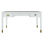 Письменный стол Elsa Dreams White Шпон дерево с двумя ящиками варинант исполнения - 6 | Loft Concept в Волгограде