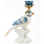 Фарфоровый подсвечник с птицей Eden Garden варинант исполнения - 2 | Loft Concept в Волгограде