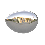 Абстрактная скульптура на стену в виде капли воды Water Outline варинант исполнения - 2 | Loft Concept в Волгограде