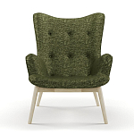 Мебельная ткань Шенилл зеленый цвет 138 см T4-22 варинант исполнения - 6 | Loft Concept в Волгограде