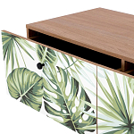 Длинная ТВ-тумба с принтом на ящиках Elise TV Stand варинант исполнения - 5 | Loft Concept в Волгограде