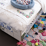 Дизайнерская кровать с системой хранения варинант исполнения - 4 | Loft Concept в Волгограде