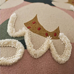 Подушка с цветочным принтом и кисточками Blooming Elegance Daisy варинант исполнения - 6 | Loft Concept в Волгограде