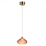 Подвесной светильник с прозрачным стеклянным плафоном округлой формы Effervia  варинант исполнения - 4 | Loft Concept в Волгограде