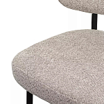 Стул мягкий с серо-бежевой буклированной обивкой Inspiration from Provence варинант исполнения - 6 | Loft Concept в Волгограде