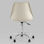 Офисный стул на металлическом основании EGGERY Beige варинант исполнения - 4 | Loft Concept в Волгограде