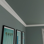 Гладкий карниз KT-63 варинант исполнения - 2 | Loft Concept в Волгограде