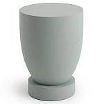 Приставной столик из массива манго Tom-tom Grey варинант исполнения - 1 | Loft Concept в Волгограде