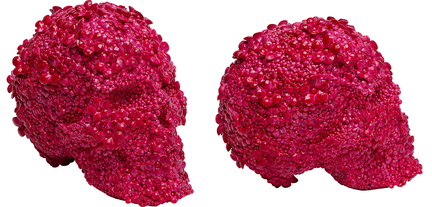 Копилка Pink Skull made of Flowers Копилка Pink Skull made of Flowers - Loft-Concept в Волгограде