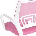 Офисное кресло с основанием из белого пластика Desk chairs Pink варинант исполнения - 7 | Loft Concept в Волгограде