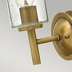 Бра с плафоном в форме цилиндра из прозрачного стекла с пузырьками Hinkley варинант исполнения - 3 | Loft Concept в Волгограде