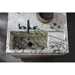 Кухонный гарнитур из массива дуба и камня Ratio Dada Engenereed варинант исполнения - 7 | Loft Concept в Волгограде