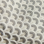Мебельная ткань Жакард Чешуя бежевый цвет N 1050 варинант исполнения - 3 | Loft Concept в Волгограде
