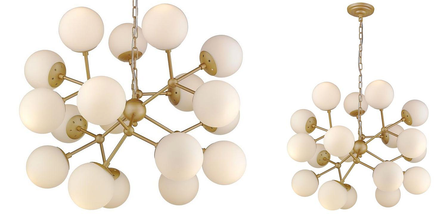 Люстра Berries Chandelier white matt 75 Люстра Berries Chandelier white matt 75 - Loft-Concept в Волгограде